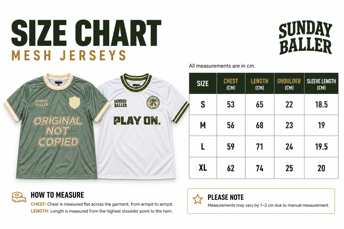 Green "Original Not Copied" Mesh Jersey
