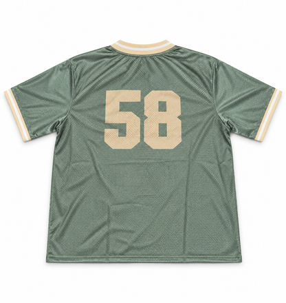 Green "Original Not Copied" Mesh Jersey