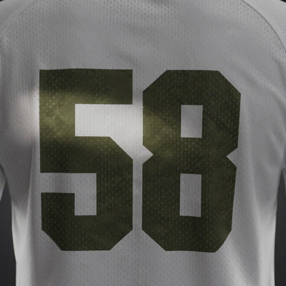 White "Play On" Mesh Jersey (Limited Edition)