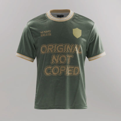 Green "Original Not Copied" Mesh Jersey